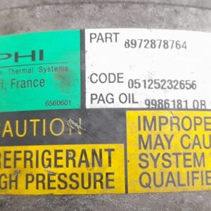 COMPRESOR AIRE ACONDICIONADO HONDA CIVIC BERLINA 5