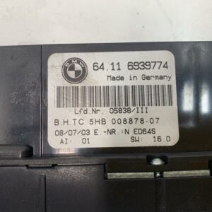 MANDO CALEFACCION / AIRE ACONDICIONADO BMW SERIE 3 TOURING (E46)