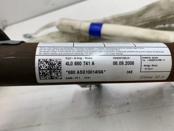 AIRBAG CORTINA DELANTERO IZQUIERDO AUDI Q7
