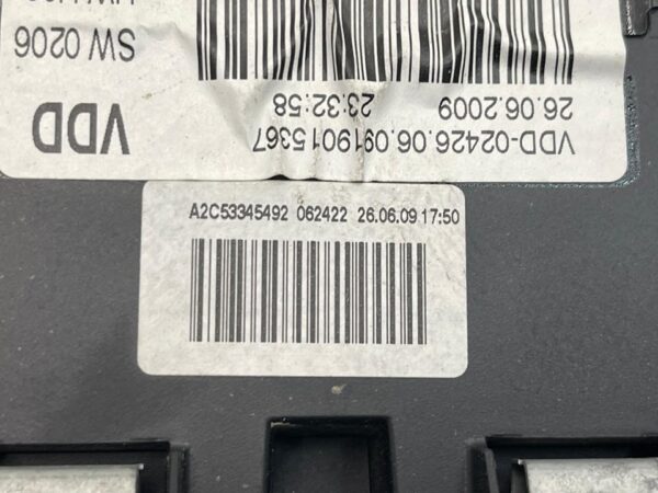 CUADRO INSTRUMENTOS VOLKSWAGEN GOLF VI (5K1)(10.2008)