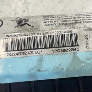 AIRBAG DELANTERO DERECHO SEAT LEON (1P1)