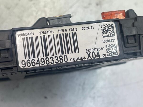 CAJA RELES / FUSIBLES CITROEN C2