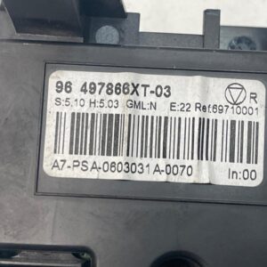 MANDO CLIMATIZADOR PEUGEOT 207