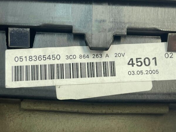 POMO PALANCA CAMBIO VOLKSWAGEN PASSAT BERLINA (3C2)