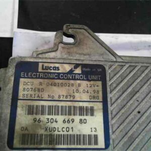 CENTRALITA MOTOR UCE PEUGEOT 406 BERLINA (S1/S2)