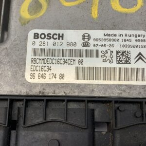 CENTRALITA MOTOR UCE CITROEN GRAND C4 PICASSO