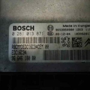 CENTRALITA MOTOR UCE CITROEN BERLINGO FURGÓN