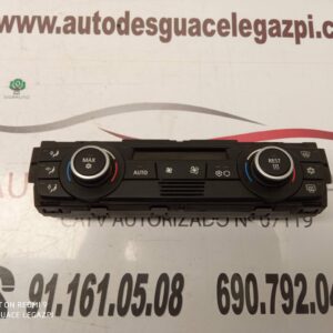 MANDO CALEFACCION / AIRE ACONDICIONADO BMW SERIE 1 BERLINA (E81/E87)