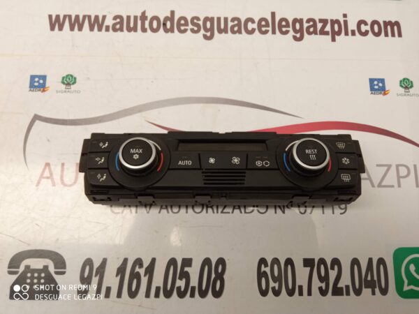 MANDO CALEFACCION / AIRE ACONDICIONADO BMW SERIE 1 BERLINA (E81/E87)
