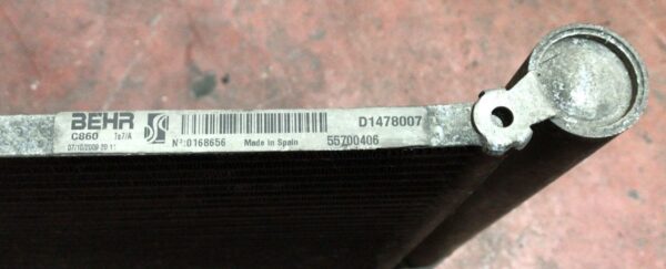 CONDENSADOR / RADIADOR  AIRE ACONDICIONADO OPEL CORSA D