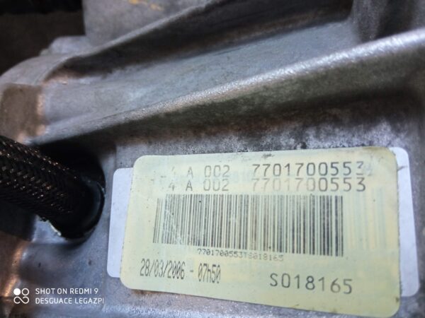 CAJA CAMBIOS RENAULT CLIO III
