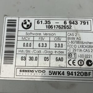MODULO ELECTRONICO BMW SERIE 3 BERLINA (E90)