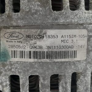 ALTERNADOR FORD FOCUS BERLINA (CAP)