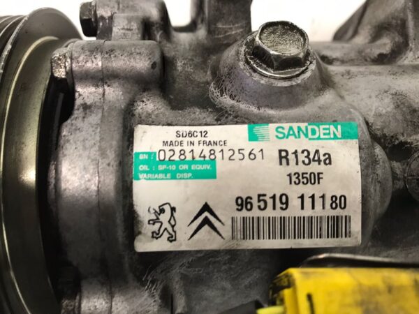 COMPRESOR AIRE ACONDICIONADO CITROEN C4 BERLINA
