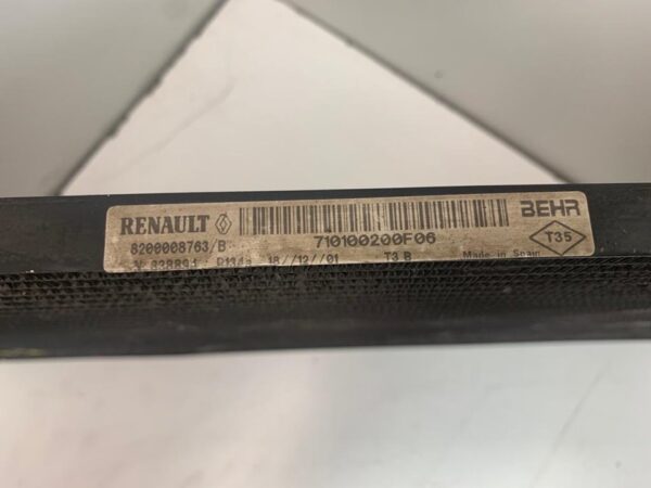 CONDENSADOR / RADIADOR  AIRE ACONDICIONADO RENAULT LAGUNA II (BG0)