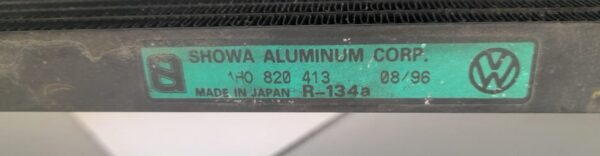 RADIADOR AGUA VOLKSWAGEN GOLF III (1H1)(11.1991)