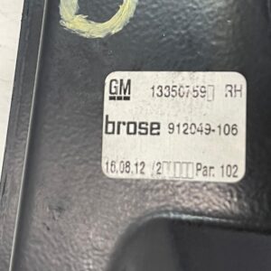 ELEVALUNAS DELANTERO DERECHO OPEL ASTRA J BERLINA 5P