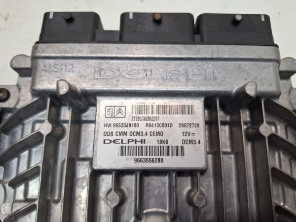 CENTRALITA MOTOR UCE PEUGEOT 407