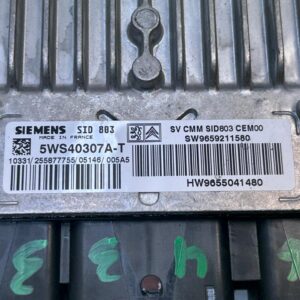 CENTRALITA MOTOR UCE CITROEN C5 BERLINA
