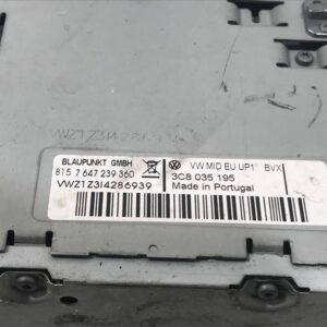 SISTEMA AUDIO / RADIO CD VOLKSWAGEN EOS (1F7)(2006)