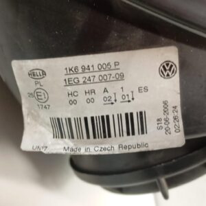FARO DERECHO VOLKSWAGEN GOLF V (1K1)(10.2003)