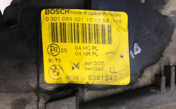 FARO IZQUIERDO BMW SERIE 3 BERLINA (E46)