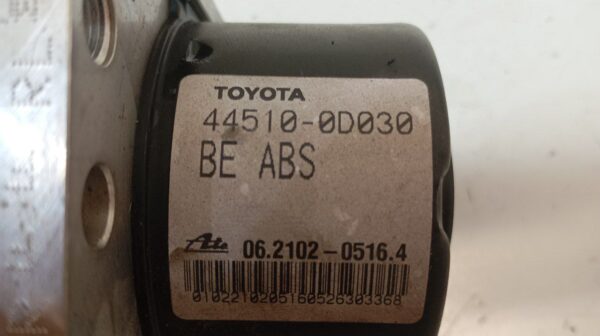 ABS TOYOTA YARIS (KSP9/SCP9/NLP9)