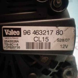 ALTERNADOR PEUGEOT 407 SW