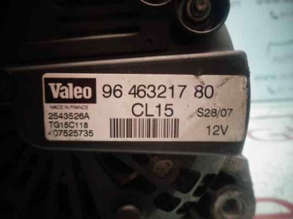ALTERNADOR PEUGEOT 407 SW