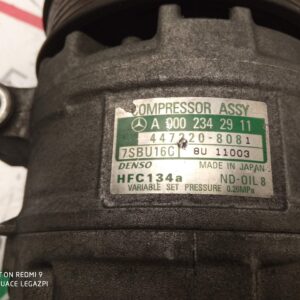 COMPRESOR AIRE ACONDICIONADO MERCEDES-BENZ CLASE E (BM 210) BERLINA