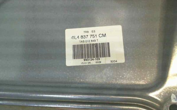 ELEVALUNAS DELANTERO IZQUIERDO SEAT IBIZA (6L1)