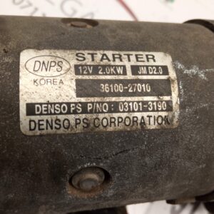 MOTOR ARRANQUE HYUNDAI SANTA FE (CM)