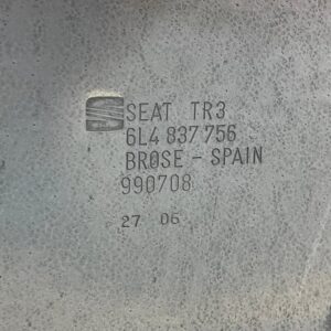 ELEVALUNAS DELANTERO DERECHO SEAT CORDOBA BERLINA (6L2)