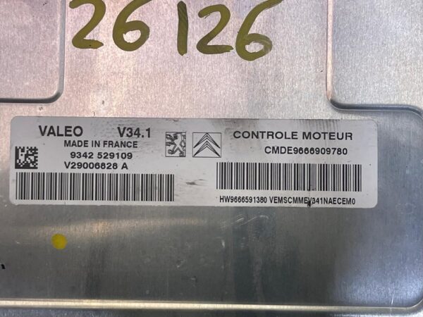 CENTRALITA MOTOR UCE PEUGEOT 207