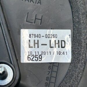 RETROVISOR IZQUIERDO TOYOTA YARIS (KSP9/SCP9/NLP9)