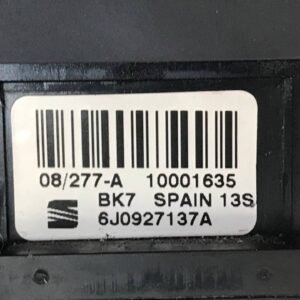 WARNING SEAT IBIZA BERLINA (6J5)