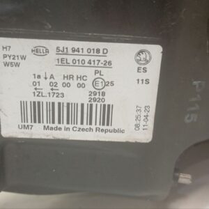 FARO DERECHO SKODA FABIA (5J2)
