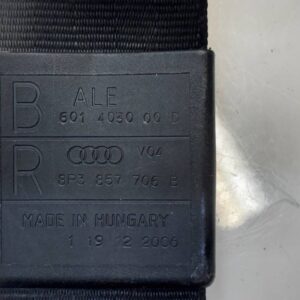 CINTURON SEGURIDAD DELANTERO DERECHO AUDI A3 (8P1)