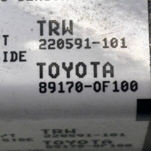 CENTRALITA AIRBAG TOYOTA VERSO (AUR2/ZGR2)