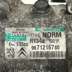 COMPRESOR AIRE ACONDICIONADO CITROEN C4 PICASSO