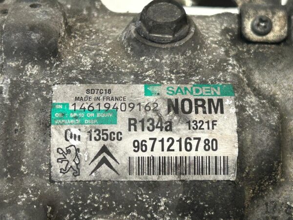 COMPRESOR AIRE ACONDICIONADO CITROEN C4 PICASSO