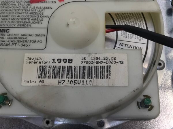 AIRBAG DELANTERO IZQUIERDO HONDA CIVIC 5 PUERTAS (MA/MB)