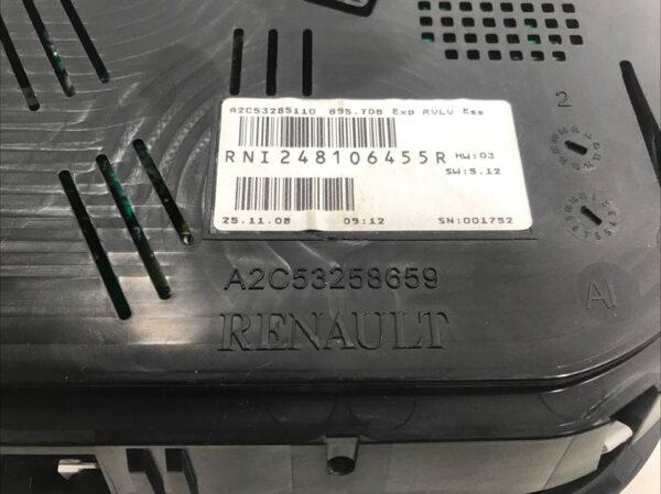 CUADRO INSTRUMENTOS RENAULT MEGANE III BERLINA 5P