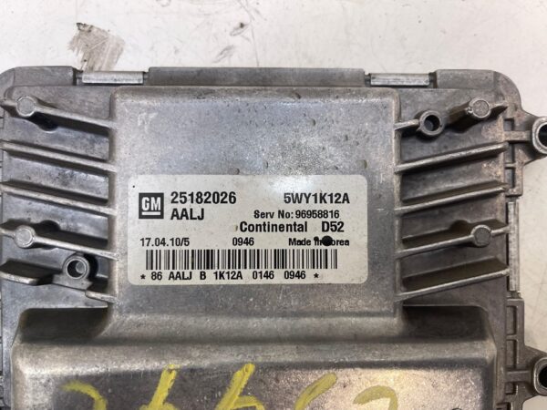 CENTRALITA MOTOR UCE CHEVROLET SPARK