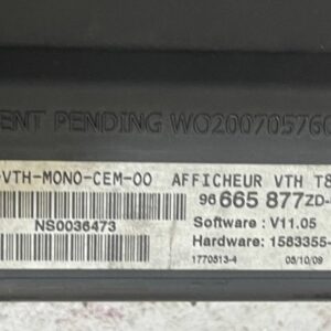 PANTALLA MULTIFUNCION PEUGEOT 5008