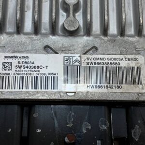 CENTRALITA MOTOR UCE CITROEN C5 BERLINA