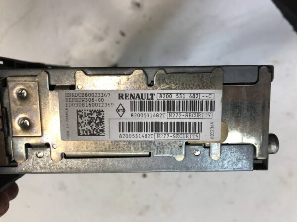 SISTEMA AUDIO / RADIO CD RENAULT KANGOO I (F/KC0)