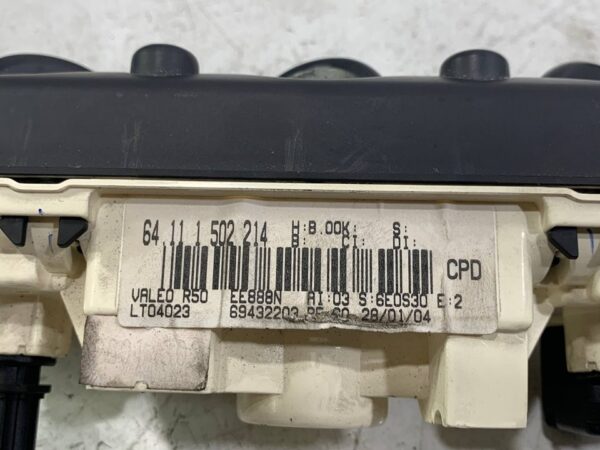 MANDO CALEFACCION / AIRE ACONDICIONADO MINI MINI (R50,R53)