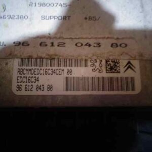 CENTRALITA MOTOR UCE CITROEN C4 BERLINA