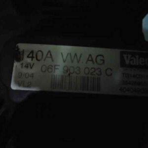 ALTERNADOR AUDI A3 (8P1)
